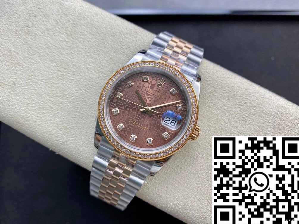 Gold BP Rolex Datejust Factory M126281RBR-0013 Rose 0706